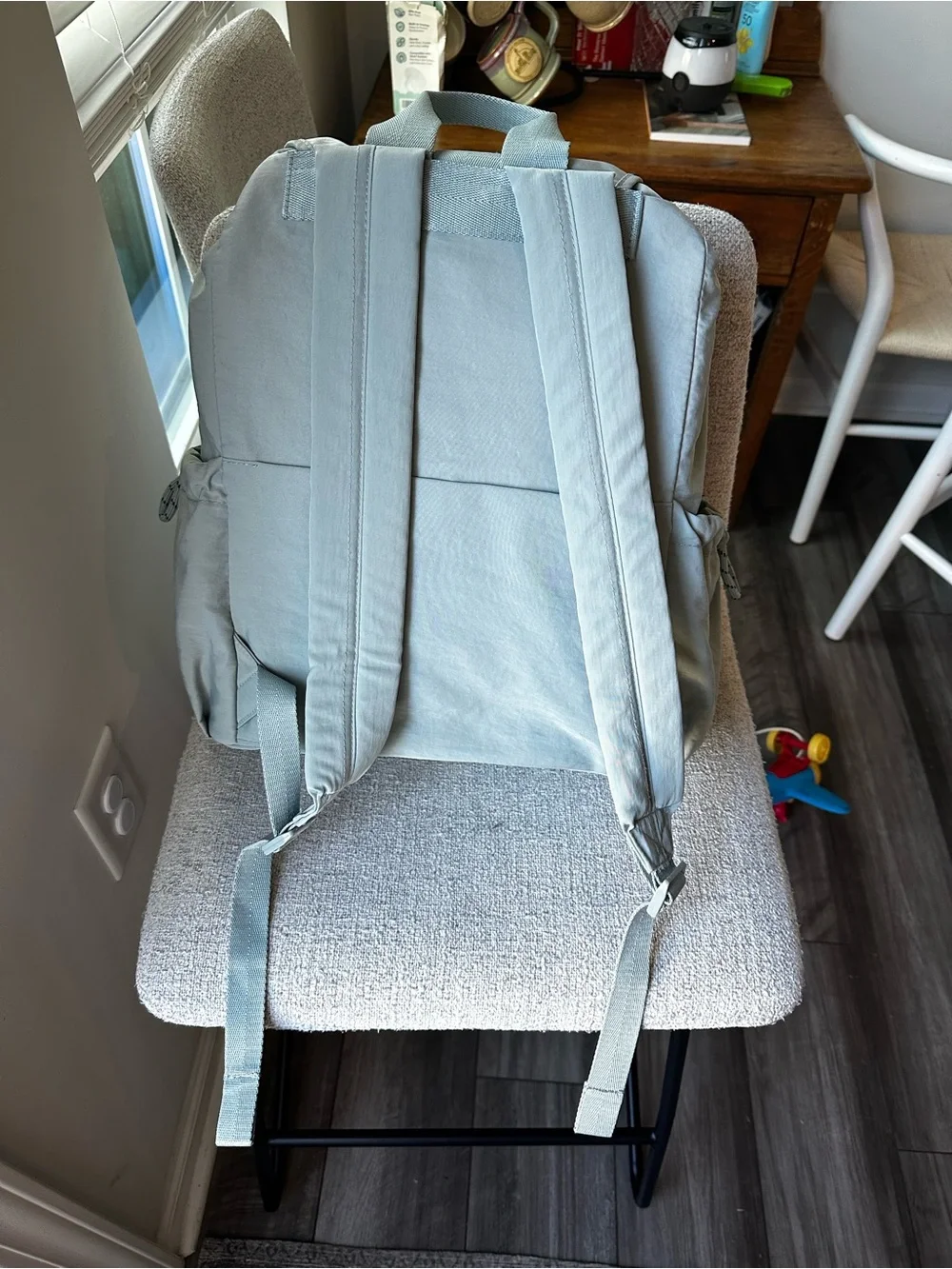 BEIS Sport Backpack in Slate